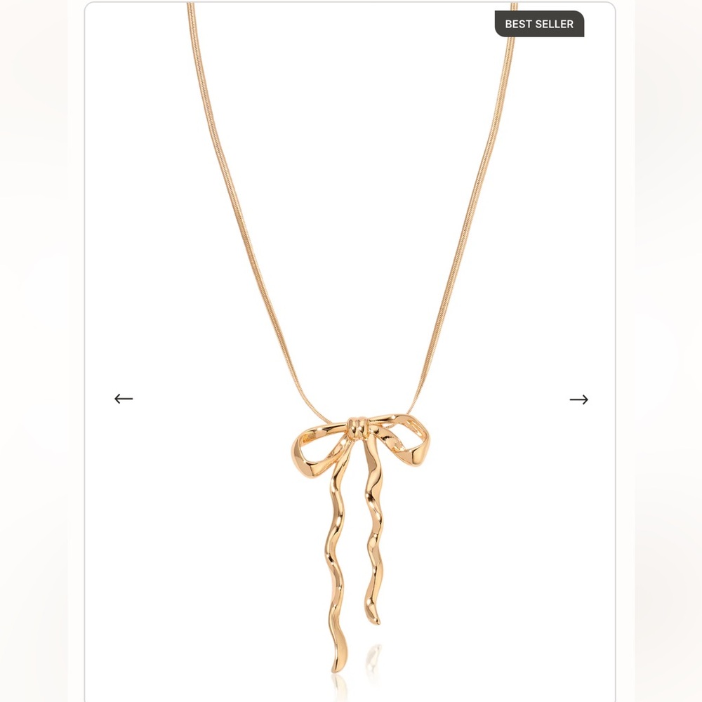 Erika Bow Organica Pendant Necklace